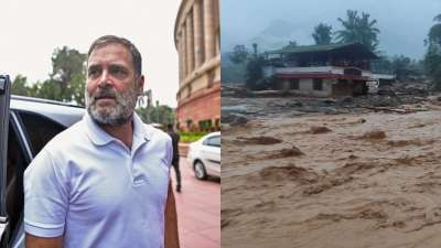 Rahul Gandhi on wayanad landslide