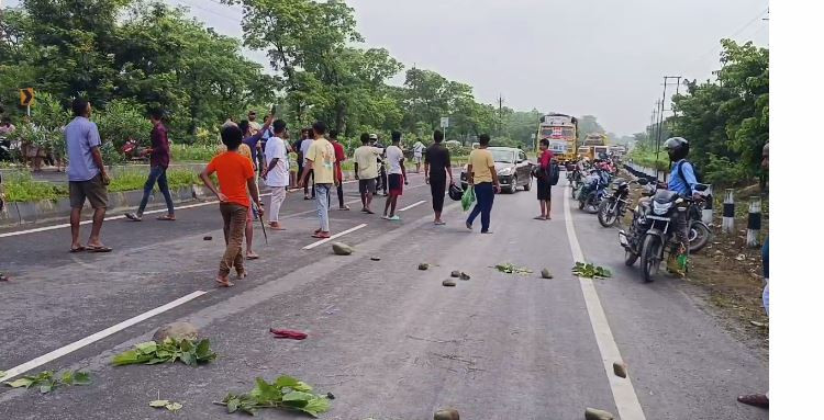 Tragic road accident in Bagdogra