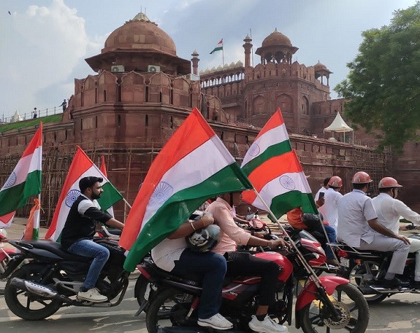 BSF's Har Ghar Tricolor celebration at Krishnanagar