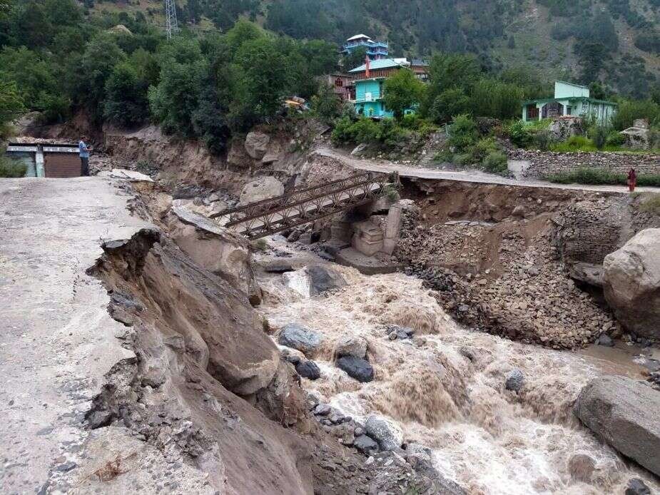 Cloudy rain again in Himachal Pradesh