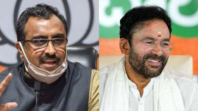 BJP has appointed Ram Madhav and G Kishan Reddy for the Jammu and Kashmir elections