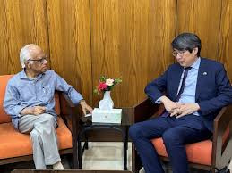 Bangladesh Power and Energy Advisor meeting with Japanese Ambassador