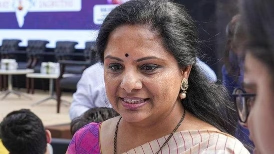 Bharat Rashtra Samithi (BRS) leader K Kavita