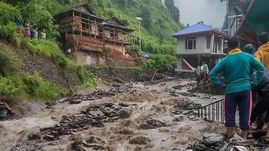 Himachal due to heavy rain