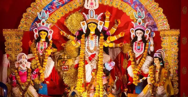 Durga Pujo in Hili