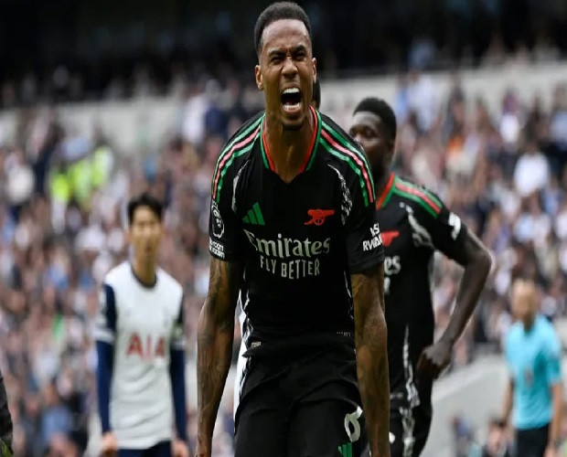 Brazilian's goal wins Arsenal in North London derby