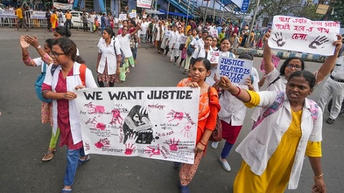 Protest in Kolkata (symbolic picture)