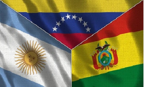 Argentina vs venezuela and bolivia(symbolic picture)