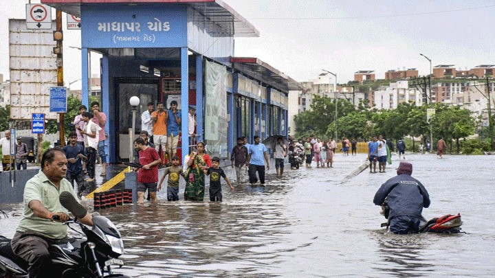 Rains will not stop in Gujarat now