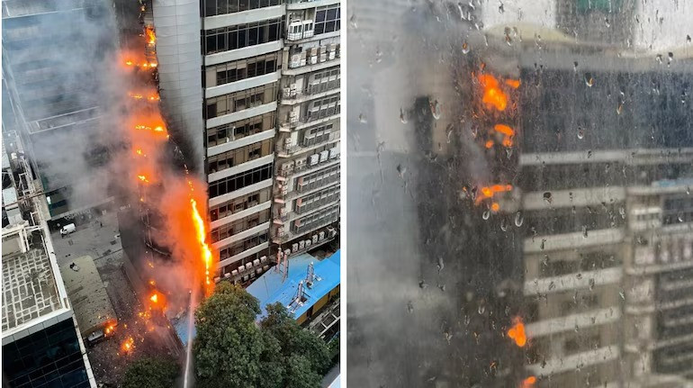 Another fire in Mumbai's Kamala Mills compound