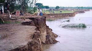 Massive river erosion in Mahishadal