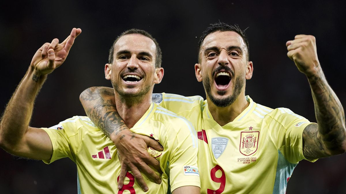 Spain ease to victory over Switzerland