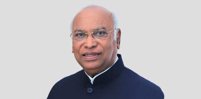 Congress president Mallikarjun Kharge