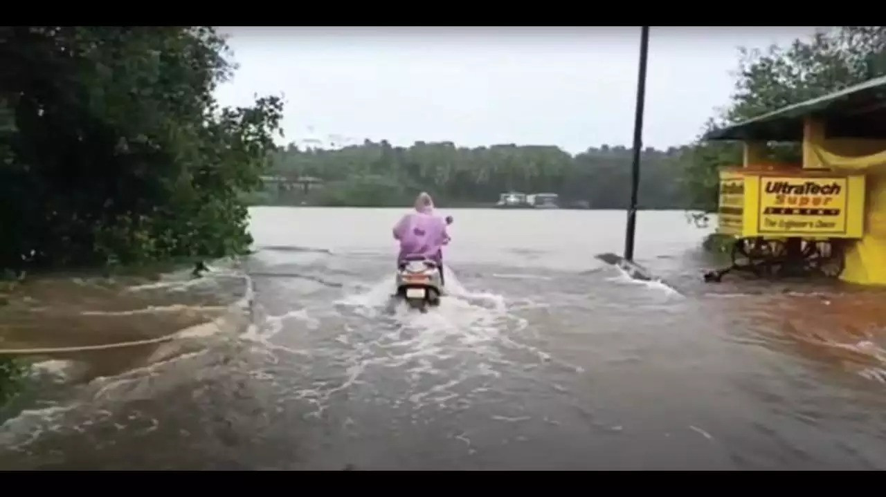 Amtar island flooded with water without DVC Vatora