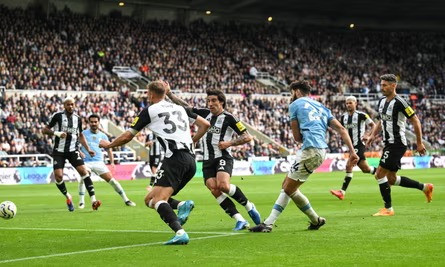 Newcastle stopped Man City