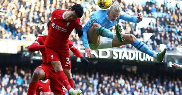 Liverpool topped Manchester City