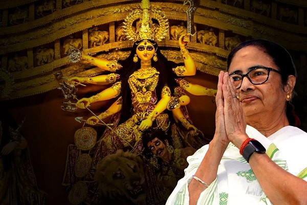 Mamata Banerjee will inaugurate the puja for her father