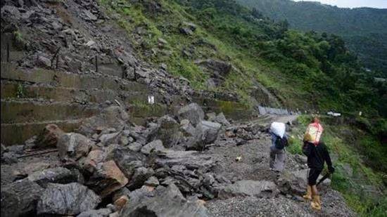 Landslides again in Darjeeling and Kalimpong