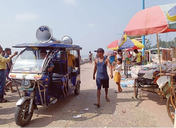 Cyclone in Digha