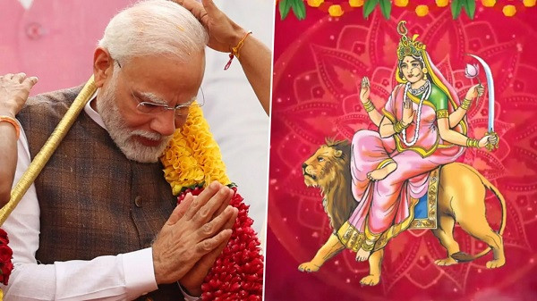 PM modi wishes on navratri