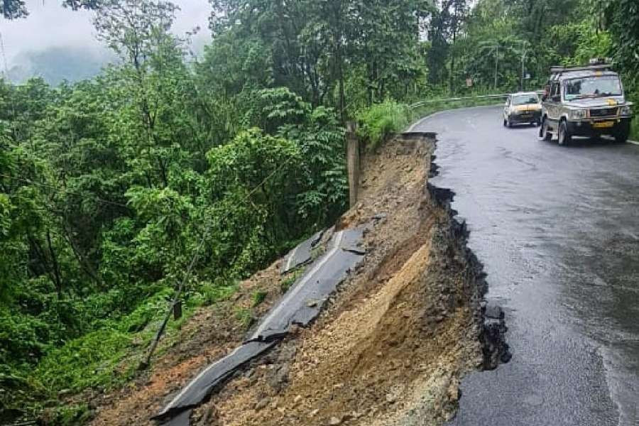 Landslides in Darjeeling