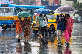 Rain forecast in West Bengal