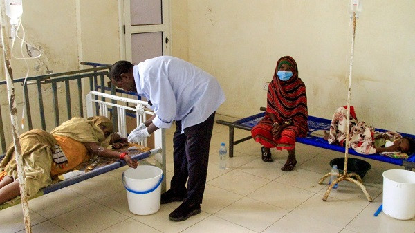 Cholera, malaria is terrible in Sudan