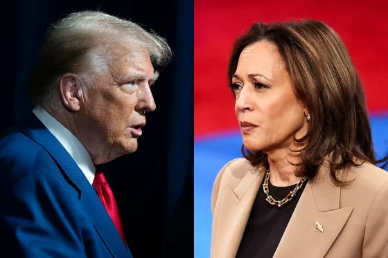 Kamala and Trump