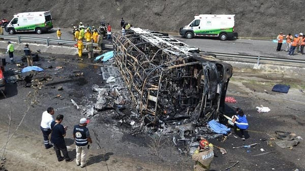 road accident in Mexico