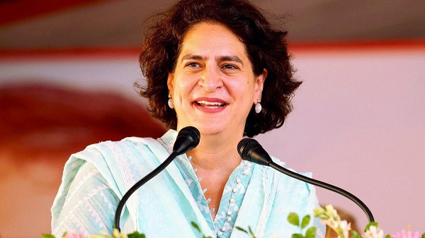 UDF alliance candidate Priyanka Gandhi Vadra