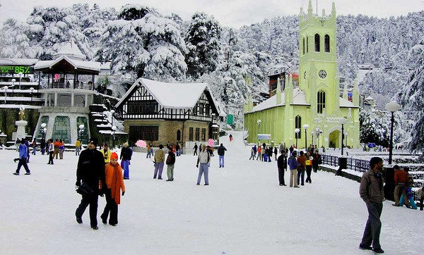 Temperature in Shimla