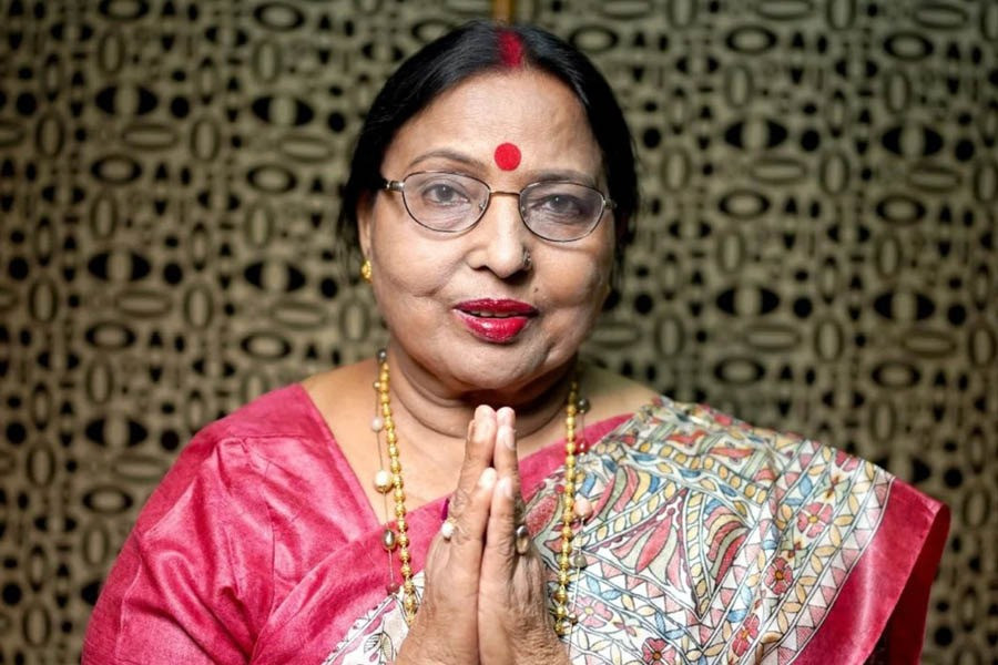 Prominent folk singer Sharda Sinha will be cremated in Patna on Thursday