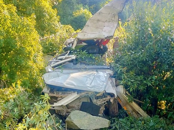 Car fell into a ditch in Reesi, Jammu and Kashmir; 4 dead, 2 injured