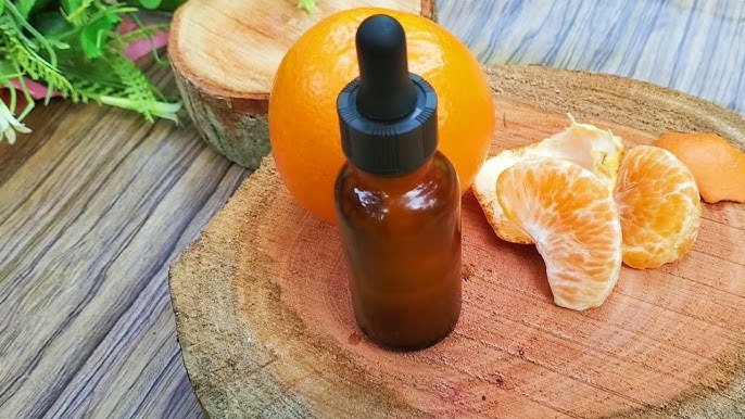 Make vitamin C serum very easily from orange peel