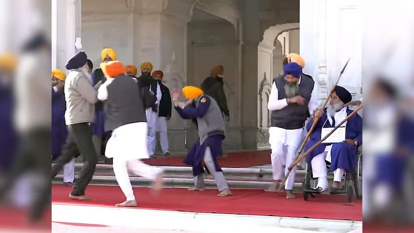 Sukhbir Badal shot at the target! Attacker caught, police investigating