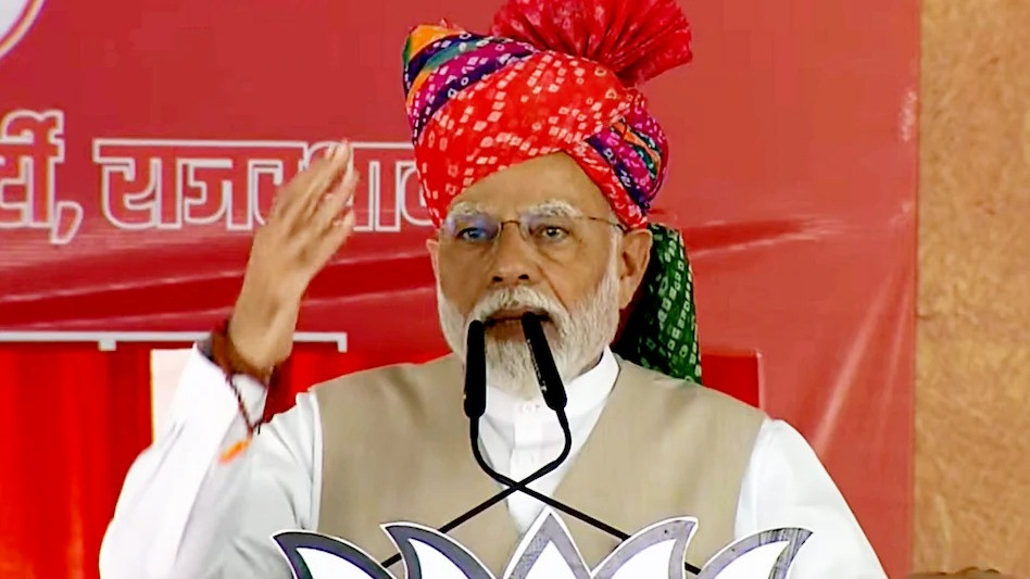 PM Narendra Modi in Rajasthan