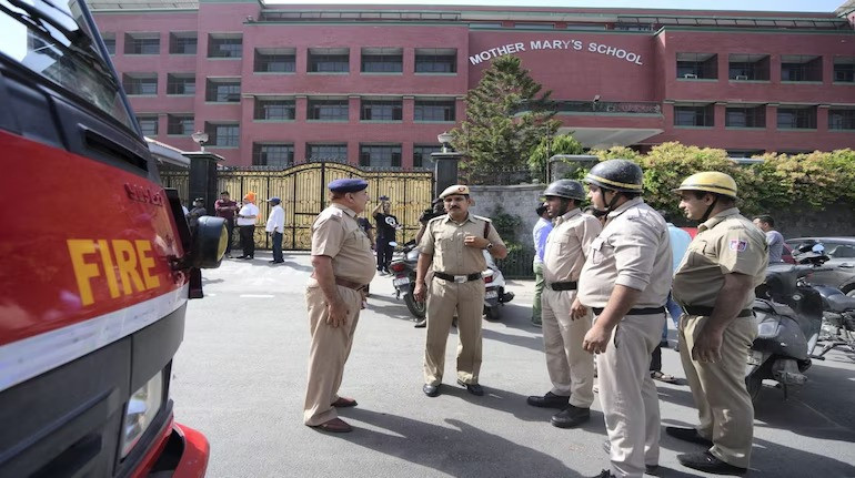 Bomb threats in three schools in Delhi