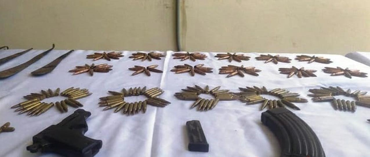 An accomplice of terrorists arrested along with arms and ammunition in Bandipora