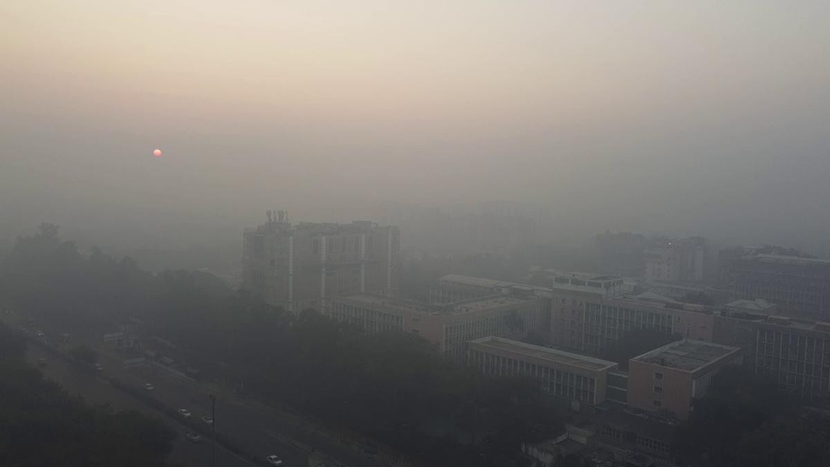 Cold Delhi, fog and pollution in the capital