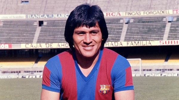 Former Barcelona forward Hugo Sotil has died