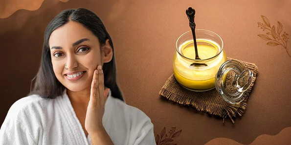 Winter skin care with ghee (Symbolic picture)