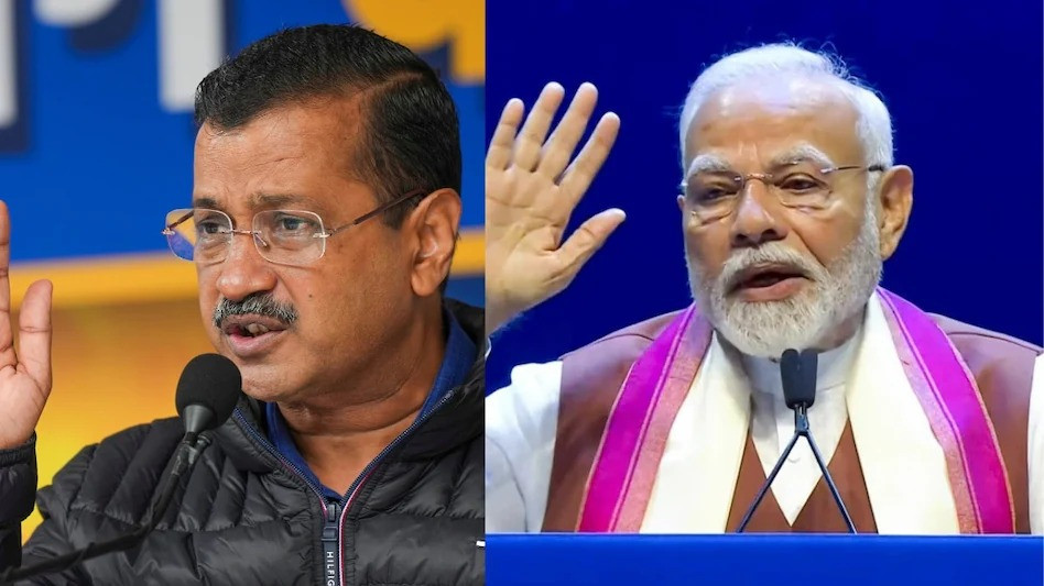 Arvind Kejriwal & Narendra Modi