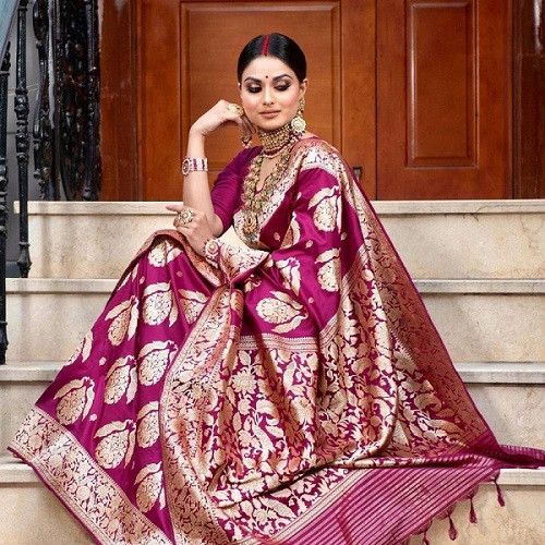 Banarasi Silk Saree (Symbolic pictiure)