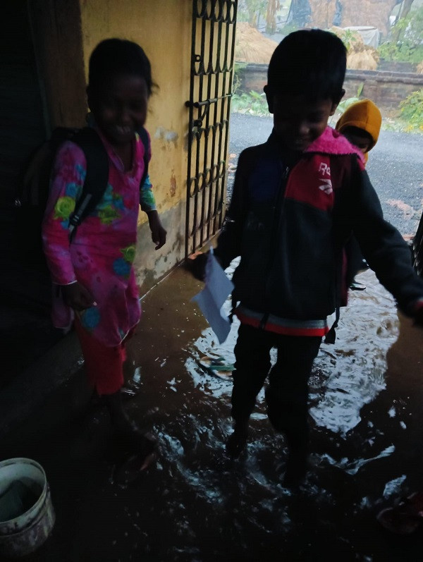 ICDS Center  in Mankar Flooded (Symbolic picture)