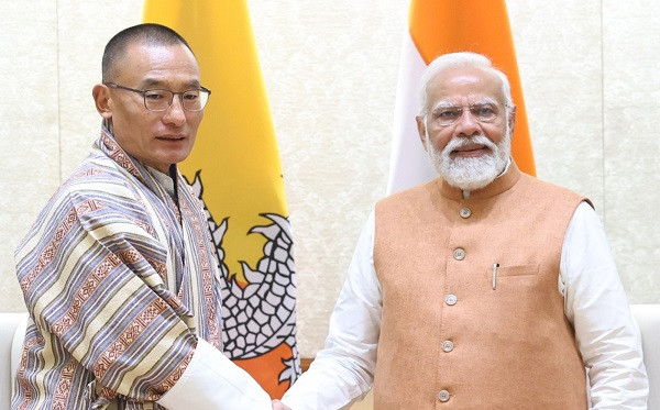 PM Tshering Tobgay & PM Narendra Modi