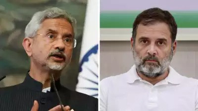 Jaishankar And  Rahul Gandhi