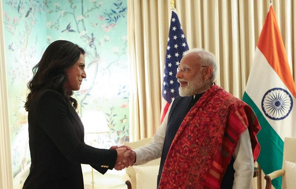 PM Modi meets US intelligence chief Tulsi Gabbard