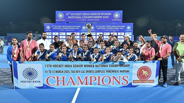 Jharkhand wins Senior Womens National Hockey