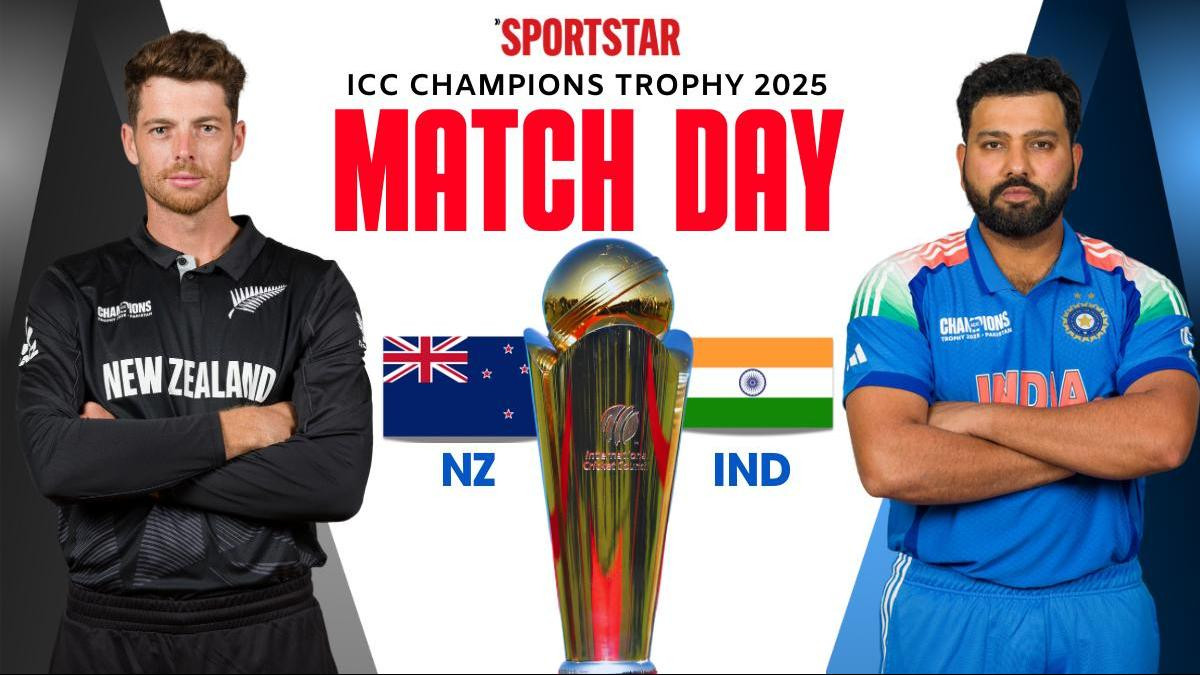 India vs New Zealand ICC Champions Trophy 2025