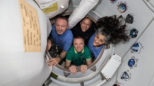 Sunita Williams is returning to Earth on Wednesday